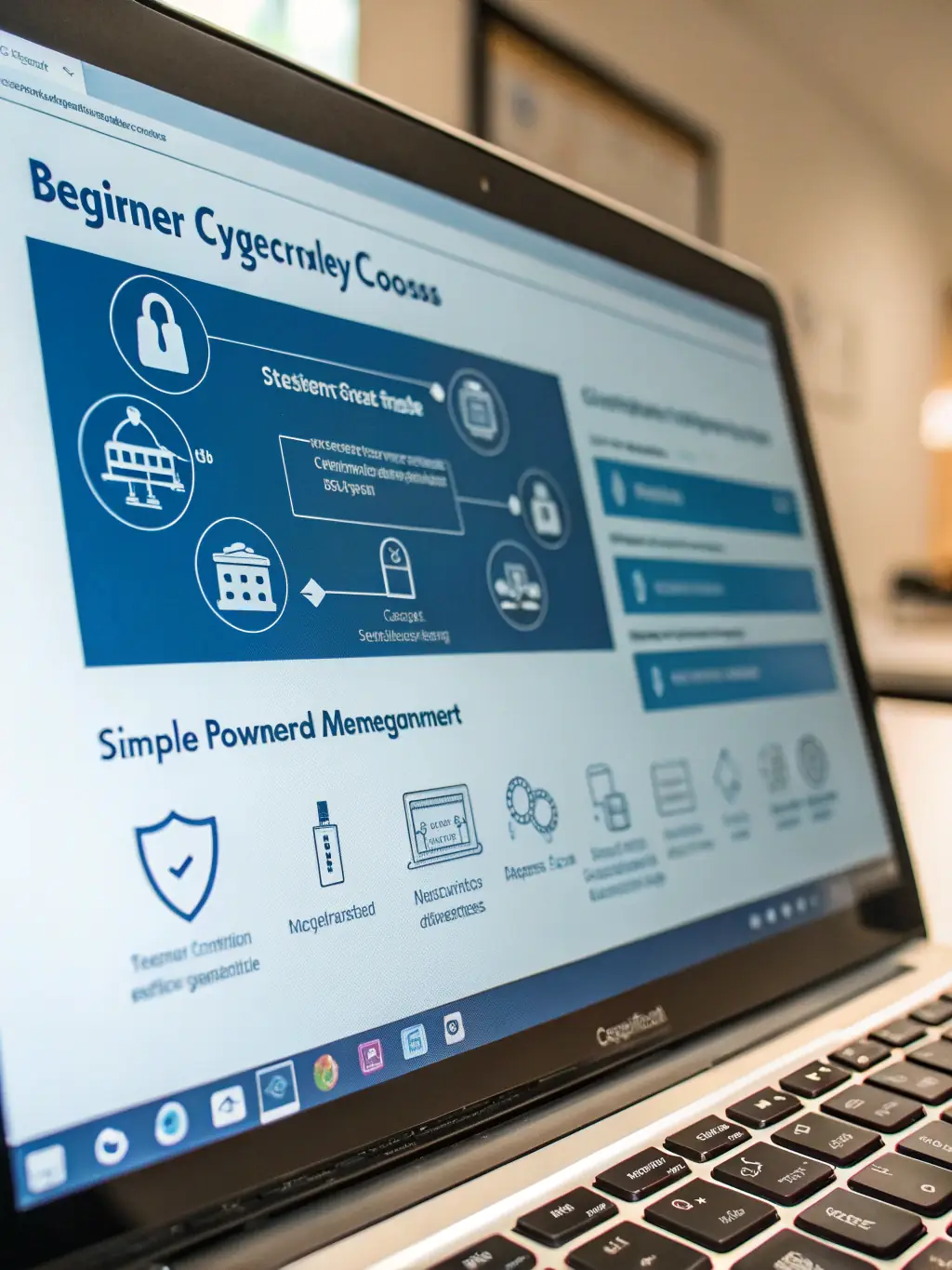 An image showing a cybersecurity trainer leading a workshop on incident response, teaching participants how to handle security breaches.